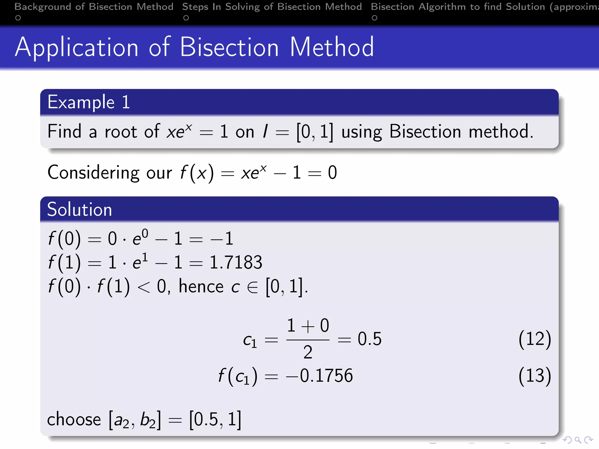 Bisection method | PDF