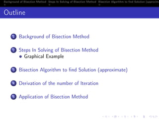 Bisection method | PDF