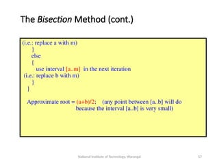 BIsection method maths linear and .pptx