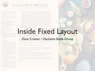 Inside Fixed Layout
Dave Cramer / Hachette Book Group
 
