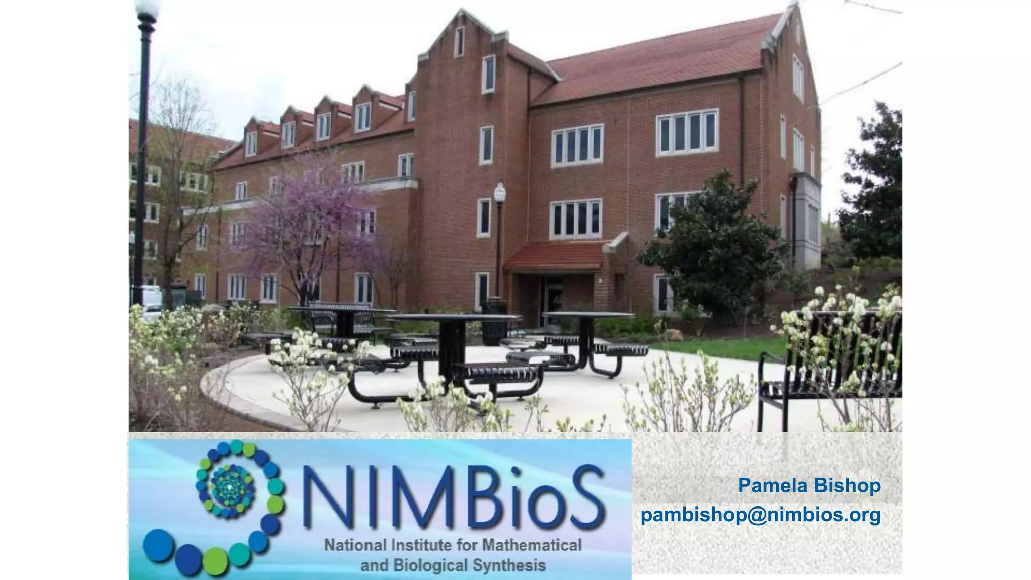 Pamela Bishop
pambishop@nimbios.org
 