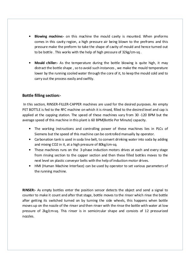 project report on bisleri pvt ltd It is my pleasure to express sincere gratitude to the person who allowed me to undergo this summer training in bisleri intpvtltd i project report on. project report on bisleri pvt ltd It is my pleasure to express sincere gratitude to the person who allowed me to undergo this summer training in bisleri intpvtltd i project report on.