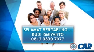 SELAMAT BERGABUNG...
RUDI ISMIYANTO
0812 9830 7077
 