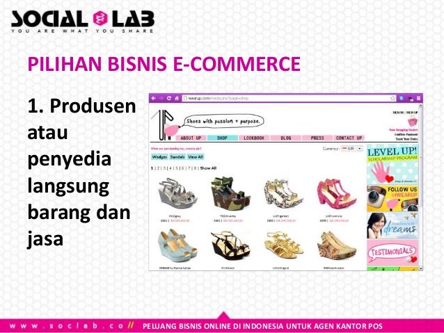 Bisnis online agen kantor pos balikpapan