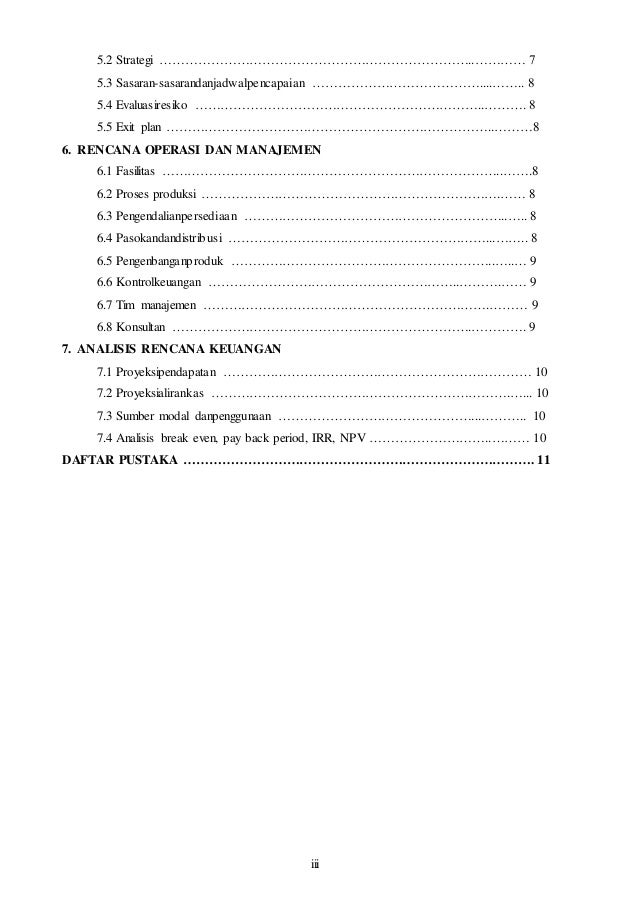 Bisnis Plann Kewirausahaan Revisi 1