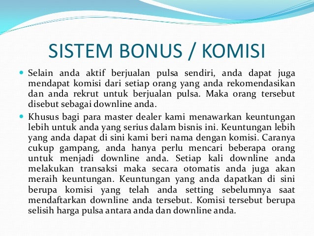 Contoh Bisnis Plan Pulsa - Simak Gambar Berikut