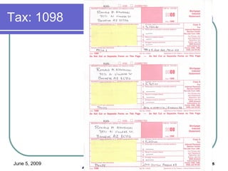 Tax: 1098 