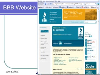 BBB Website 