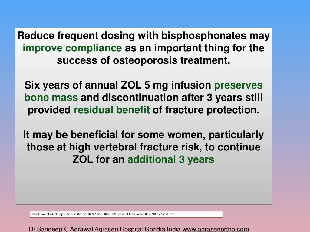 Bisphosphonates for osteoporosis where do we go from here? is bispho…