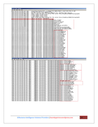 ©Business Intelligence Solution Providers | learnhyperion.wordpress.com   29
 