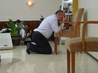 Concentração com Bispo Mauro