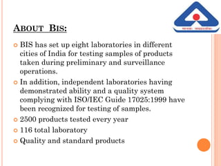 BIS and ISO | PPTX