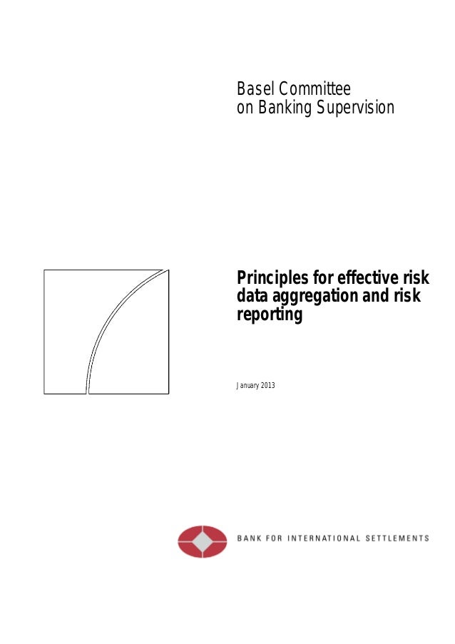 Basel Committee On Banking Supervision Bank Principles For Effective