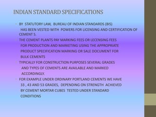 BIS_STANDARDS_FOR_CEMENT.pptx
