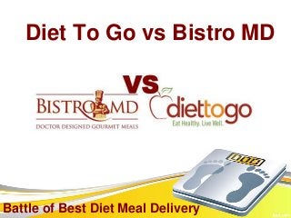 Diet To Go vs Bistro MD




Battle of Best Diet Meal Delivery
 