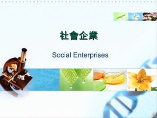 Social Enterprises 社會企業 