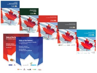 BIT 2015 - State of the Nation: K-12 Online Learning in Canada | PDF