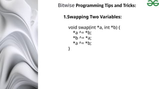 Bit-Manipulation for competitive programming | PPTX