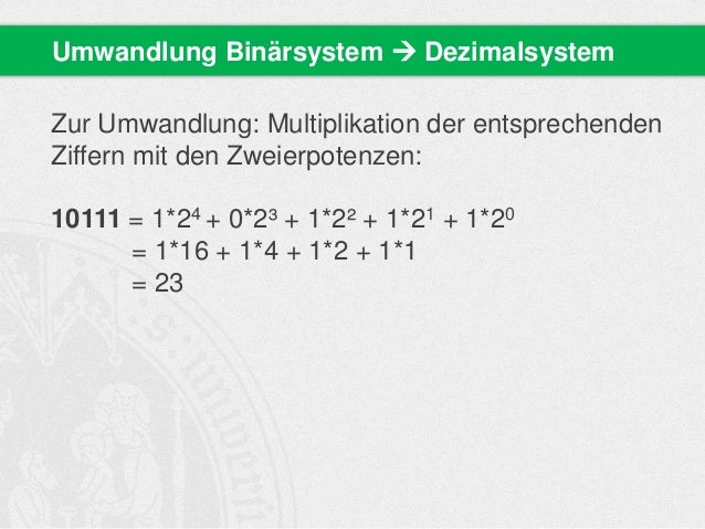 Bit I Wise 2014 Basisinformationstechnologie I 02 Grundlagen Ii