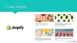 Il caso Shopify
 