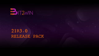 21R3.0
RELEASE PACK
 