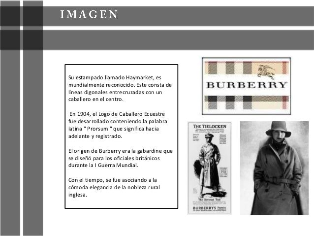 burberry o que significa