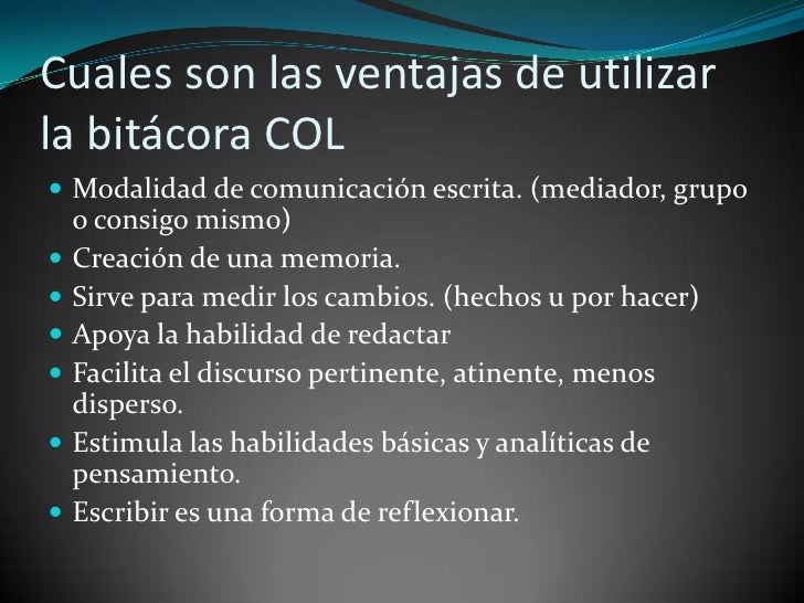 Resultado de imagen para beneficios de una bitacora electronica