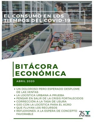 Bitácora Económica - Abril 2020