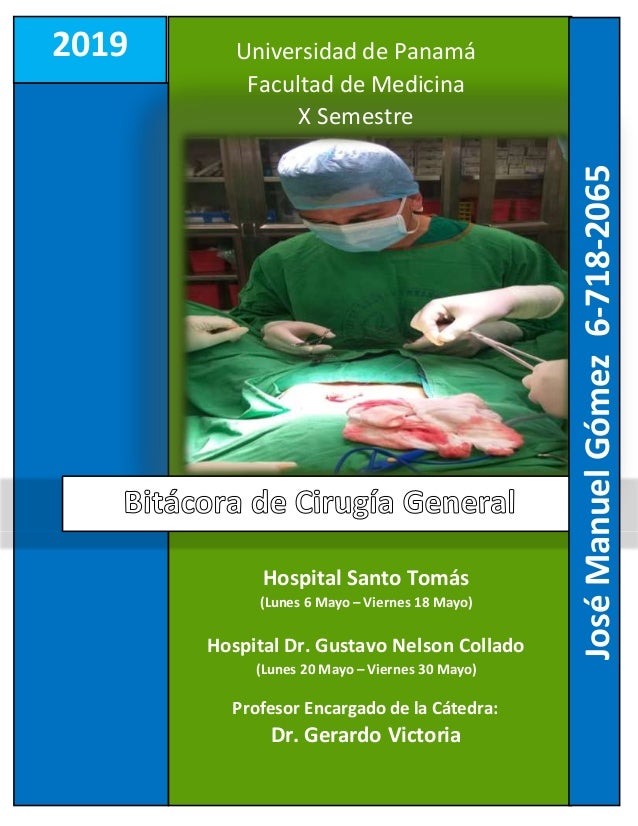 Bitácora de operaciones