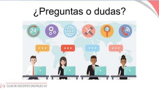 ¿Preguntas o dudas?
 