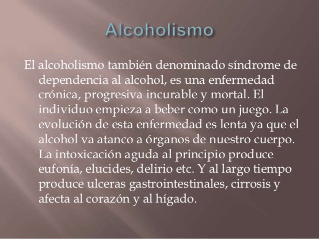 Quiero al marido pero vivir con el alcohólico no puedo