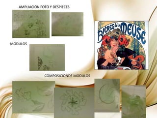 AMPLIACIÓN FOTO Y DESPIECESMODULOSCOMPOSICIONDE MODULOS