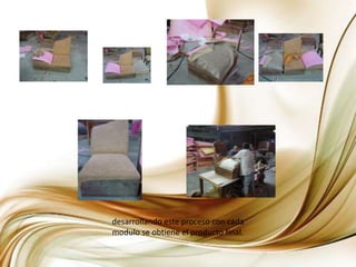 desarrollando este proceso con cada modulo se obtiene el producto final.