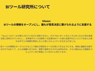 Biツール大全 もうbiツールで迷わない 超カタログ