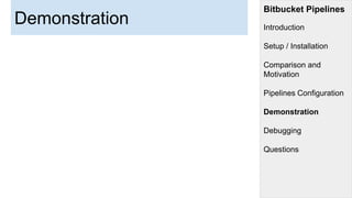 Bitbucket pipelines | PPTX
