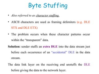 Comprehensive Techniques for Frame Identification and Data Stuffing in ...