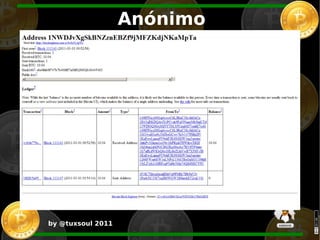 by @tuxsoul 2011
Bloque
 