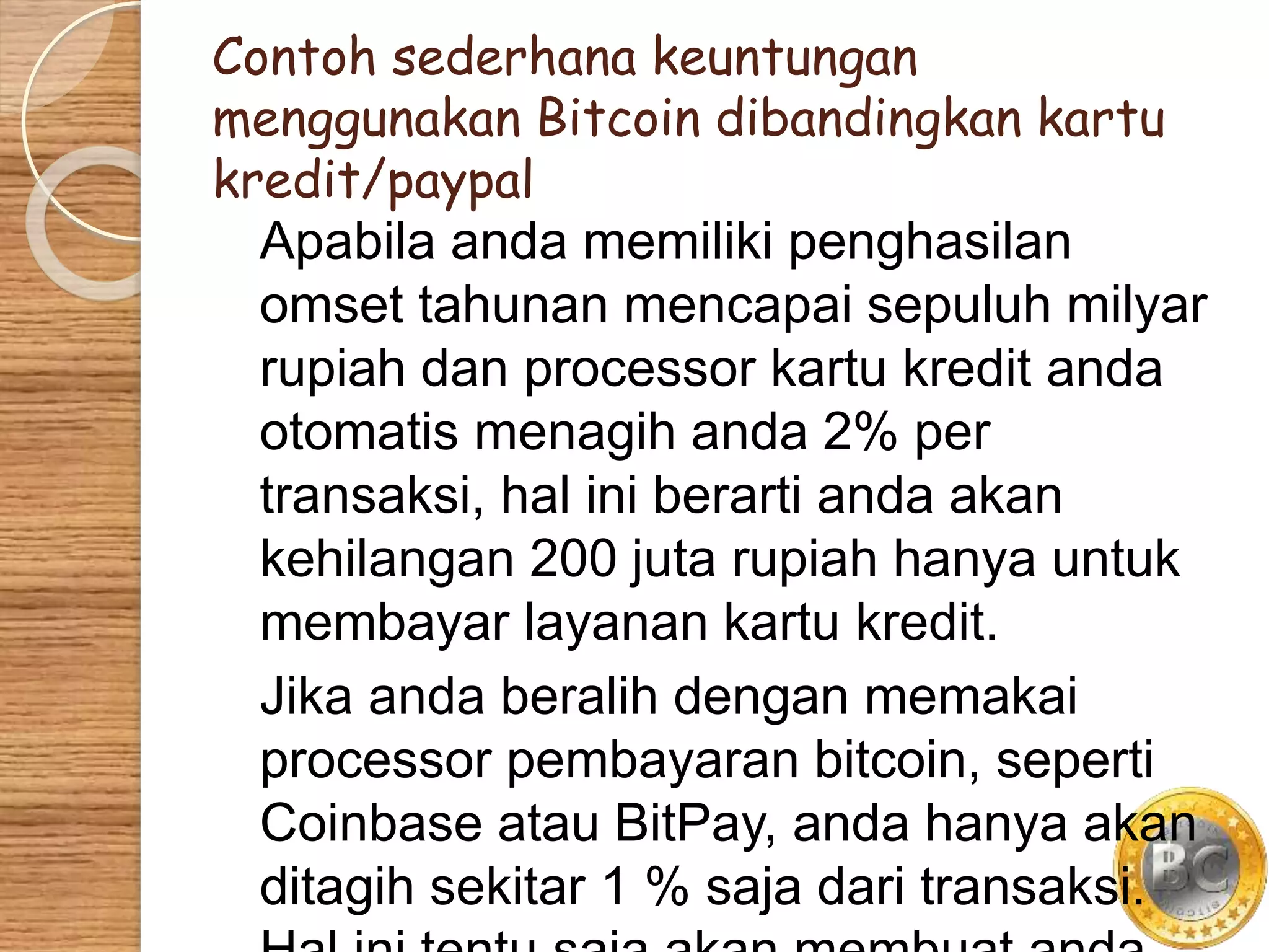 Pengenalan tentang Bitcoin | PPTX