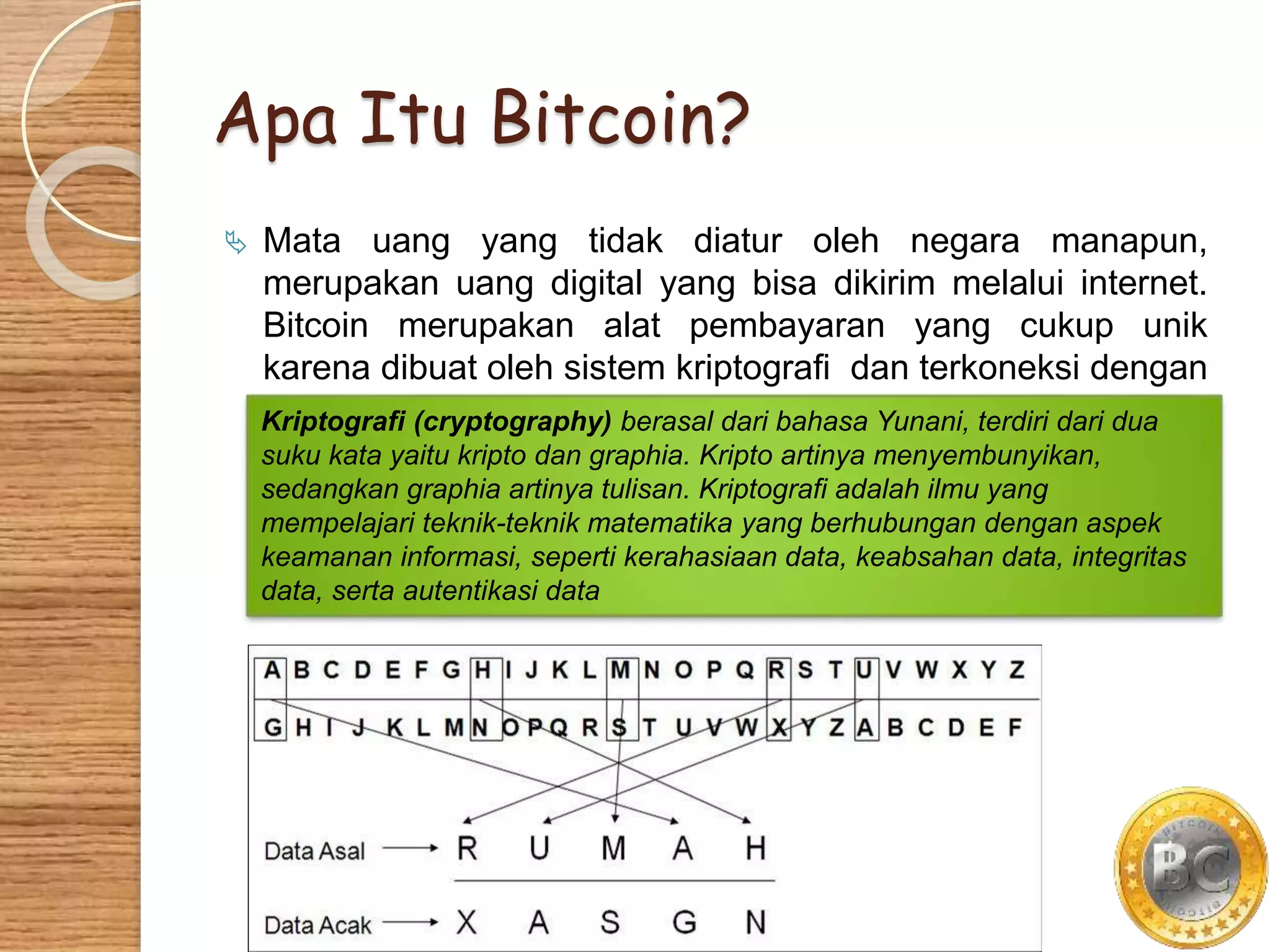 Pengenalan tentang Bitcoin | PPTX