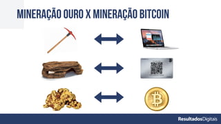 Mineração ouro X Mineração BITCOIN
 