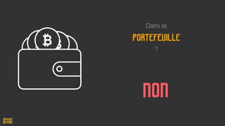 Dans le
portefeuille
?
NON
 