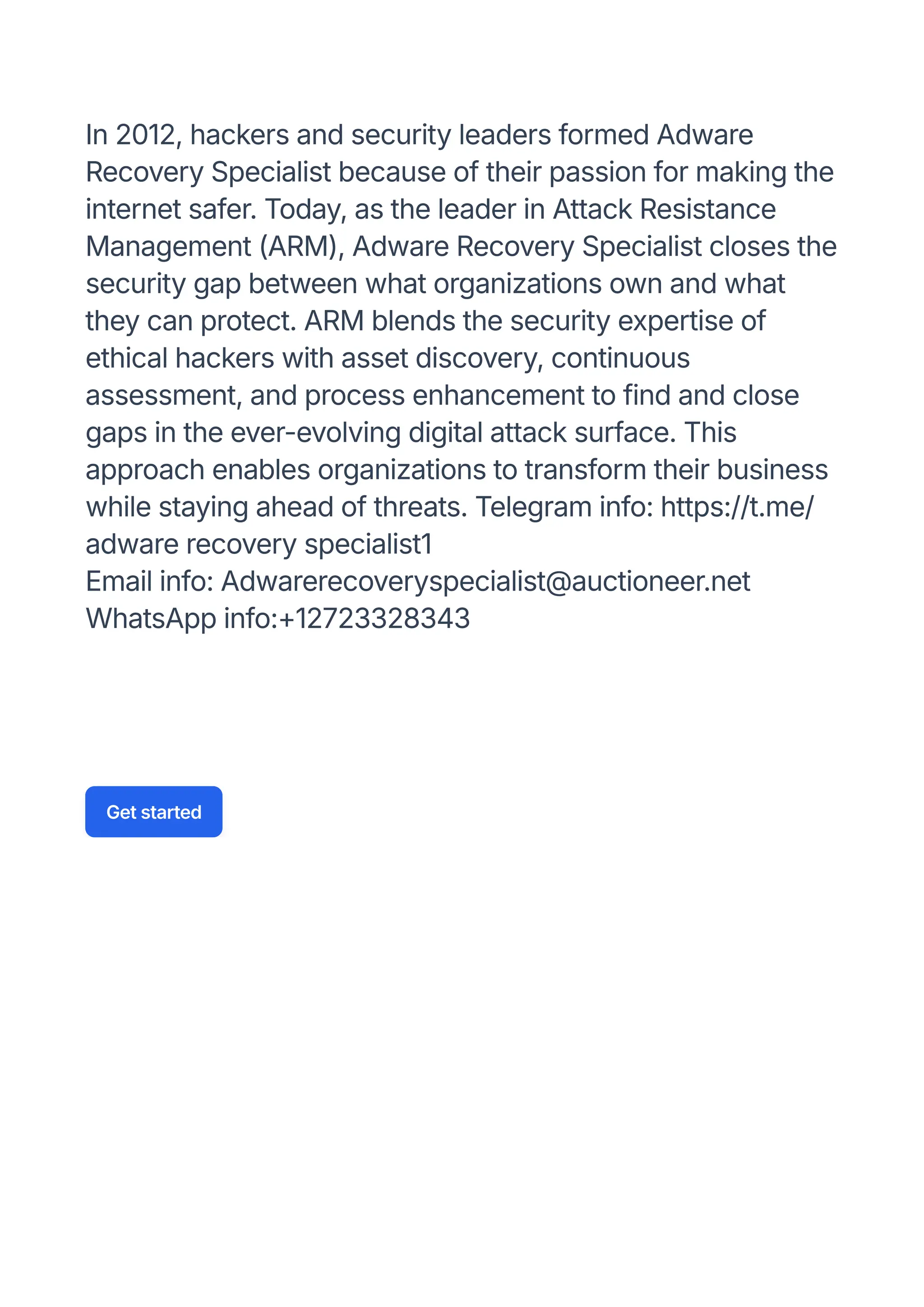 HOW TO FIND A LEGITIMATE CRYPTO RECOVERY HIRE ADWARE RECOVERY SPECIALIST |  PDF