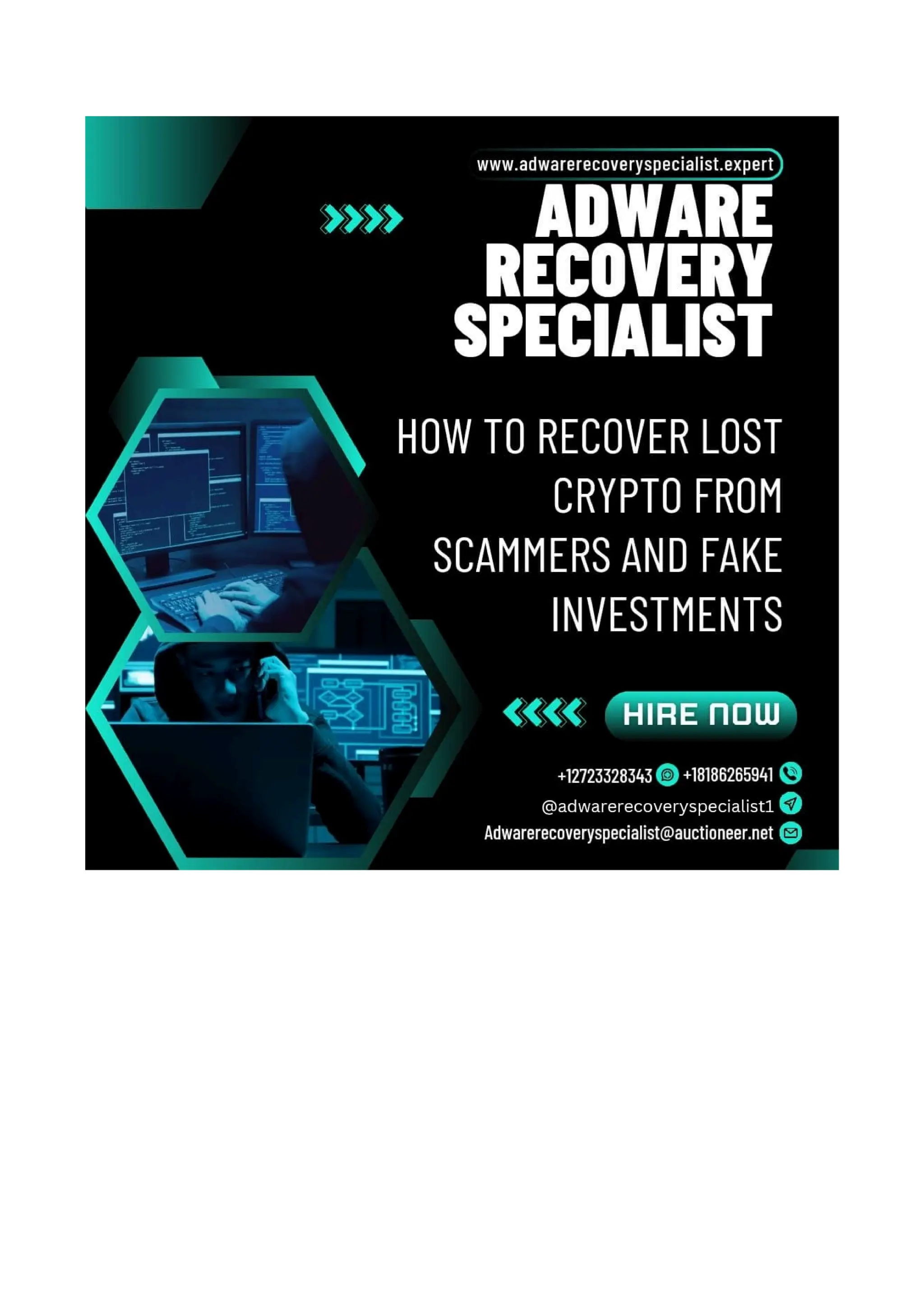 HOW TO FIND A LEGITIMATE CRYPTO RECOVERY HIRE ADWARE RECOVERY SPECIALIST |  PDF