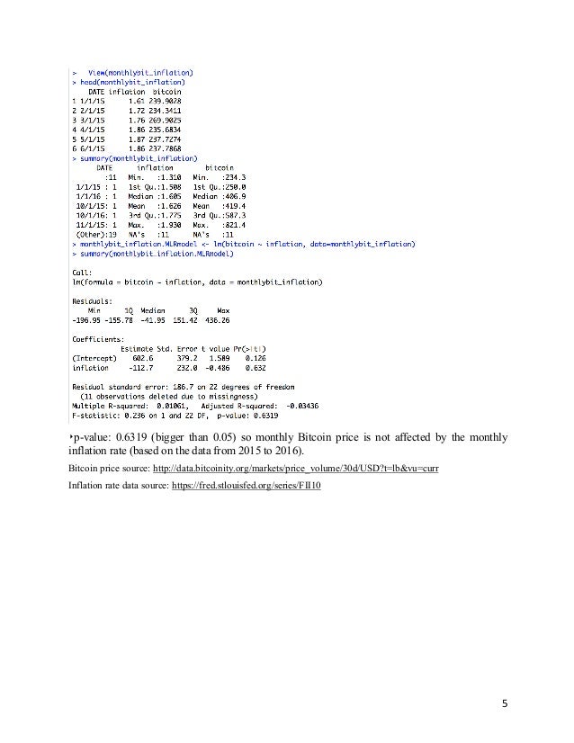 Bitcoin Analytics Price Prediction And Affecting Factors - 