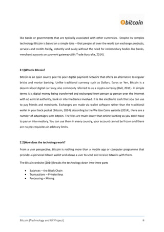 Bitcoin as an Emerging Technology Written Report | PDF