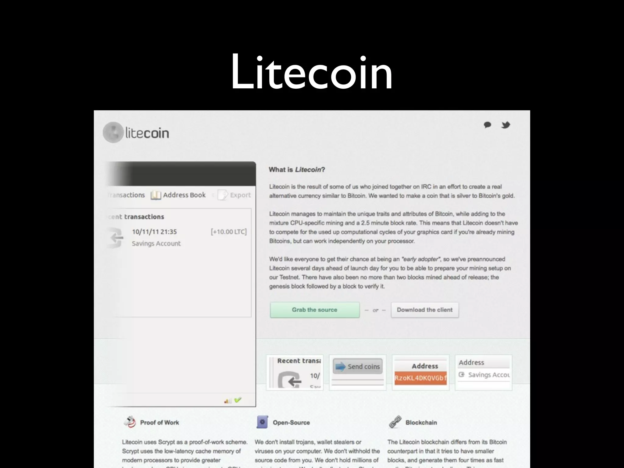 Litecoin
 