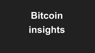 Bitcoin
insights
 
