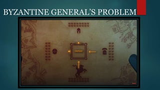 BYZANTINE GENERAL’S PROBLEM
 