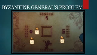 BYZANTINE GENERAL’S PROBLEM
 