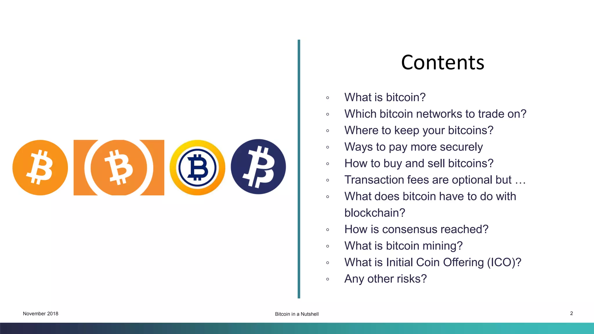 Bitcoin in a Nutshell | PDF